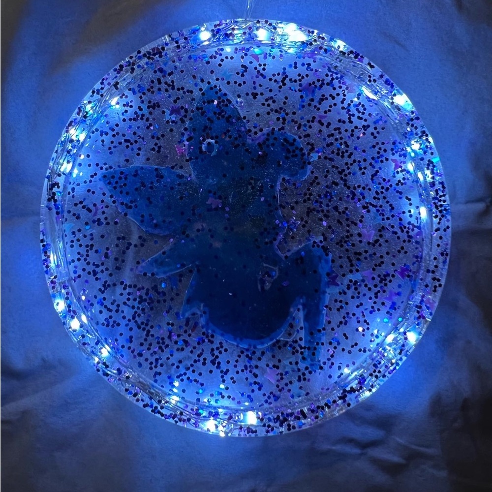 Light up fairy tray